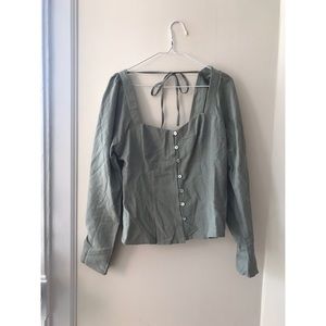 Farrow button down blouse